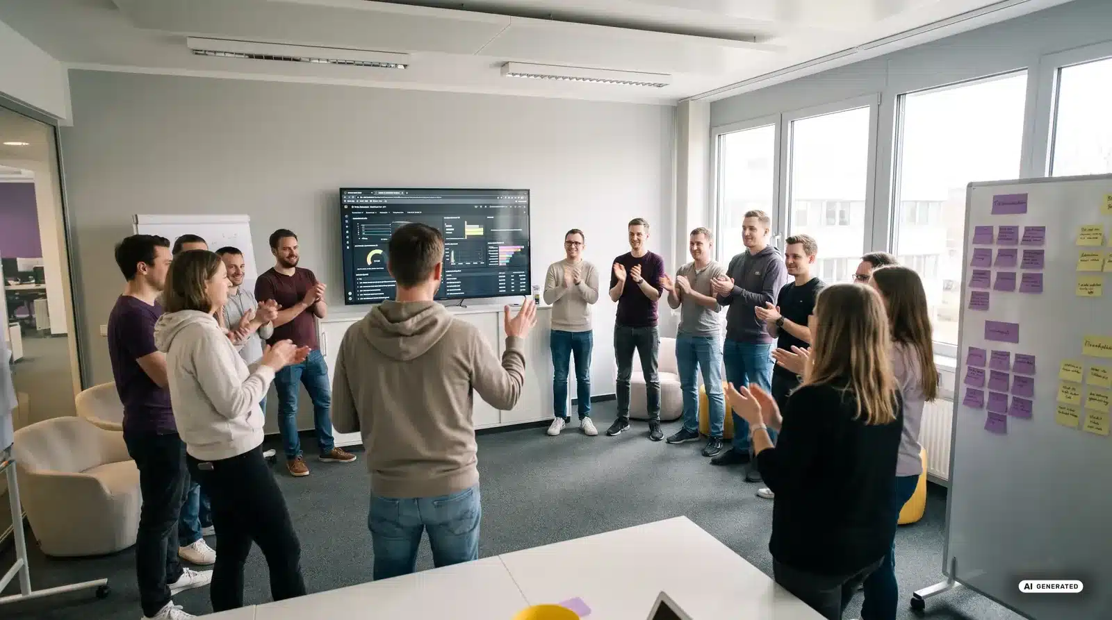 agile transformation sprint review kmu 1600